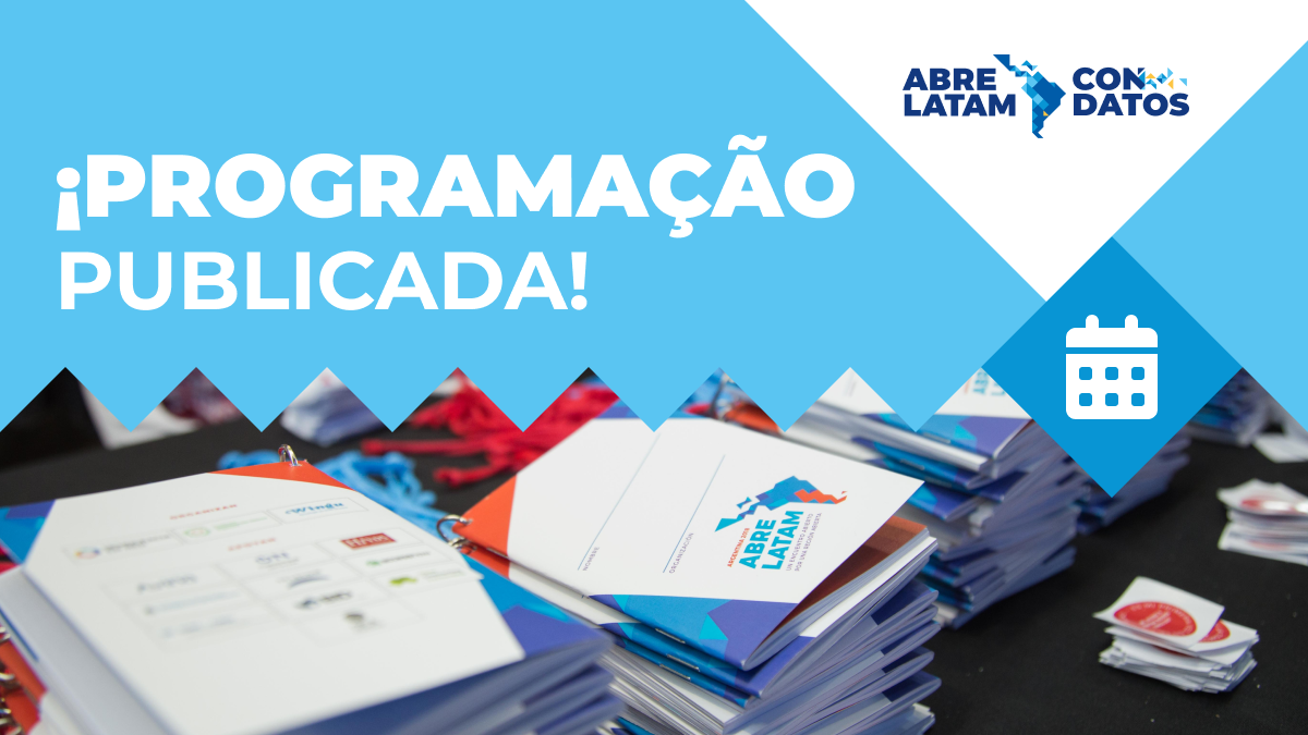 A Primeira Versão Da Agenda Está Disponível – ABRELATAM/CONDATOS 2023